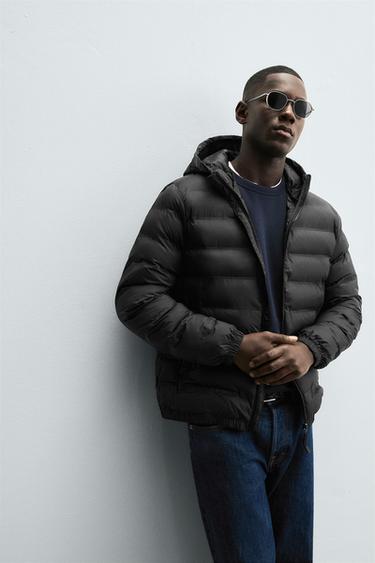 VESTE MATELASSÉE LÉGÈRE DÉPERLANTE - Noir de Zara - Image 4