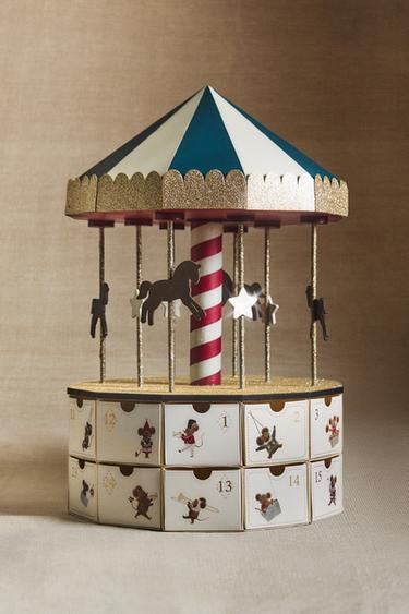 CHRISTMAS CAROUSEL ADVENT CALENDAR - Multicoloured by Zara
