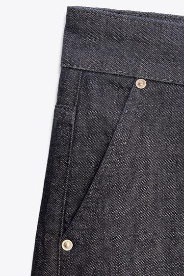 MINI CHINO SHORTS - Dark indigo by Zara - Image 5