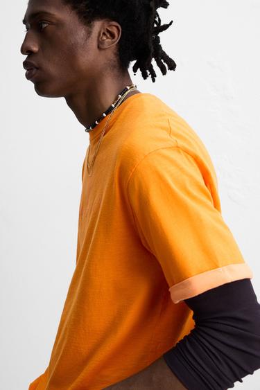 © OTIS KWAME KYE QUAICOE SIGNATURE T-SHIRT - Orange by Zara - Image 5