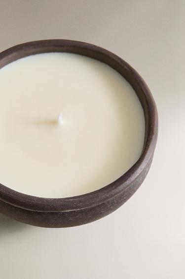 (220 G) BOUGIE PARFUMÉE LEATHER AMBER - Noir de Zara - Image 2