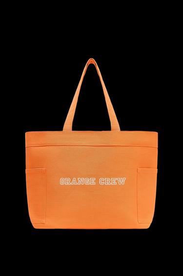 GROSSE SARGA-TASCHE - Orange von Zara - Bild 0