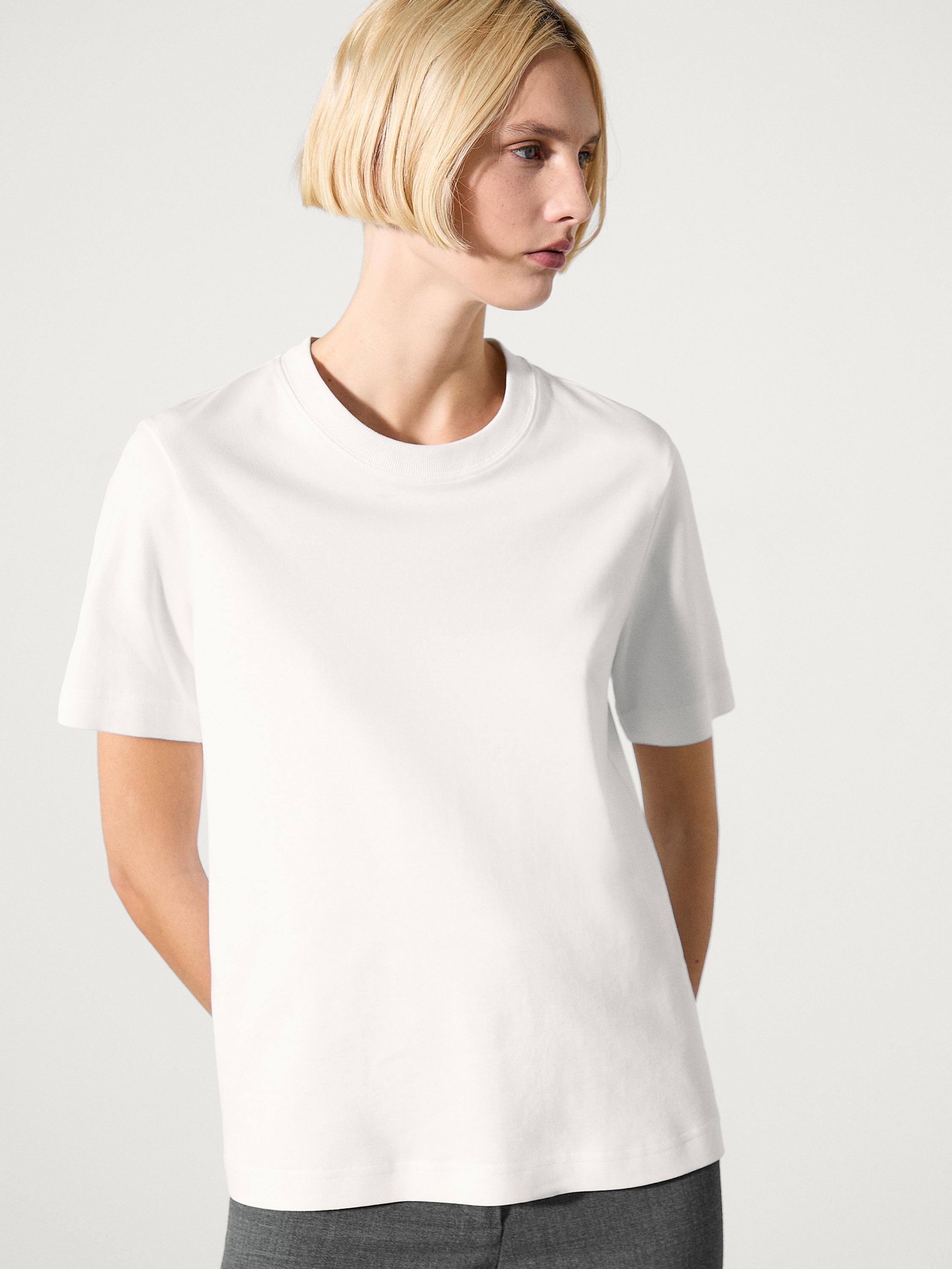 Camiseta zara blanca on sale