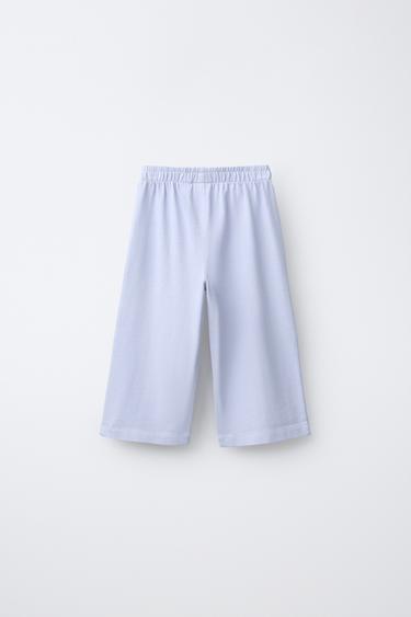 HEAVYWEIGHT CULOTTES - Blue / Lavender by Zara - Image 1