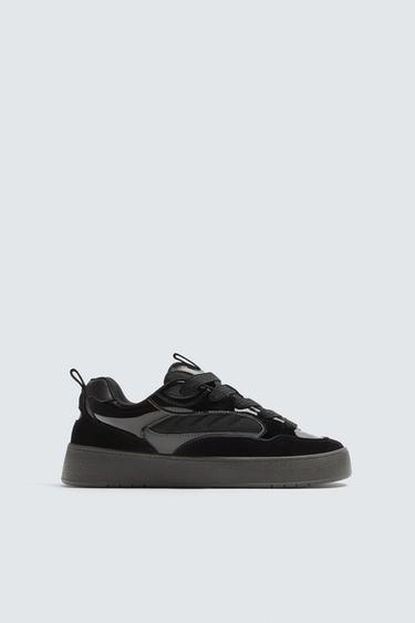 SKATE STYLE TRAINERS - Black by Zara