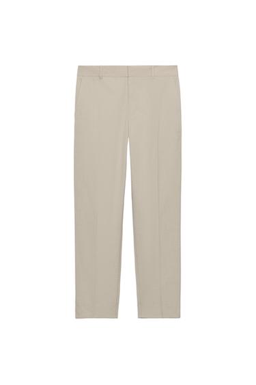 PANTALON 7/8 TAILLE BASSE - Sable de Zara