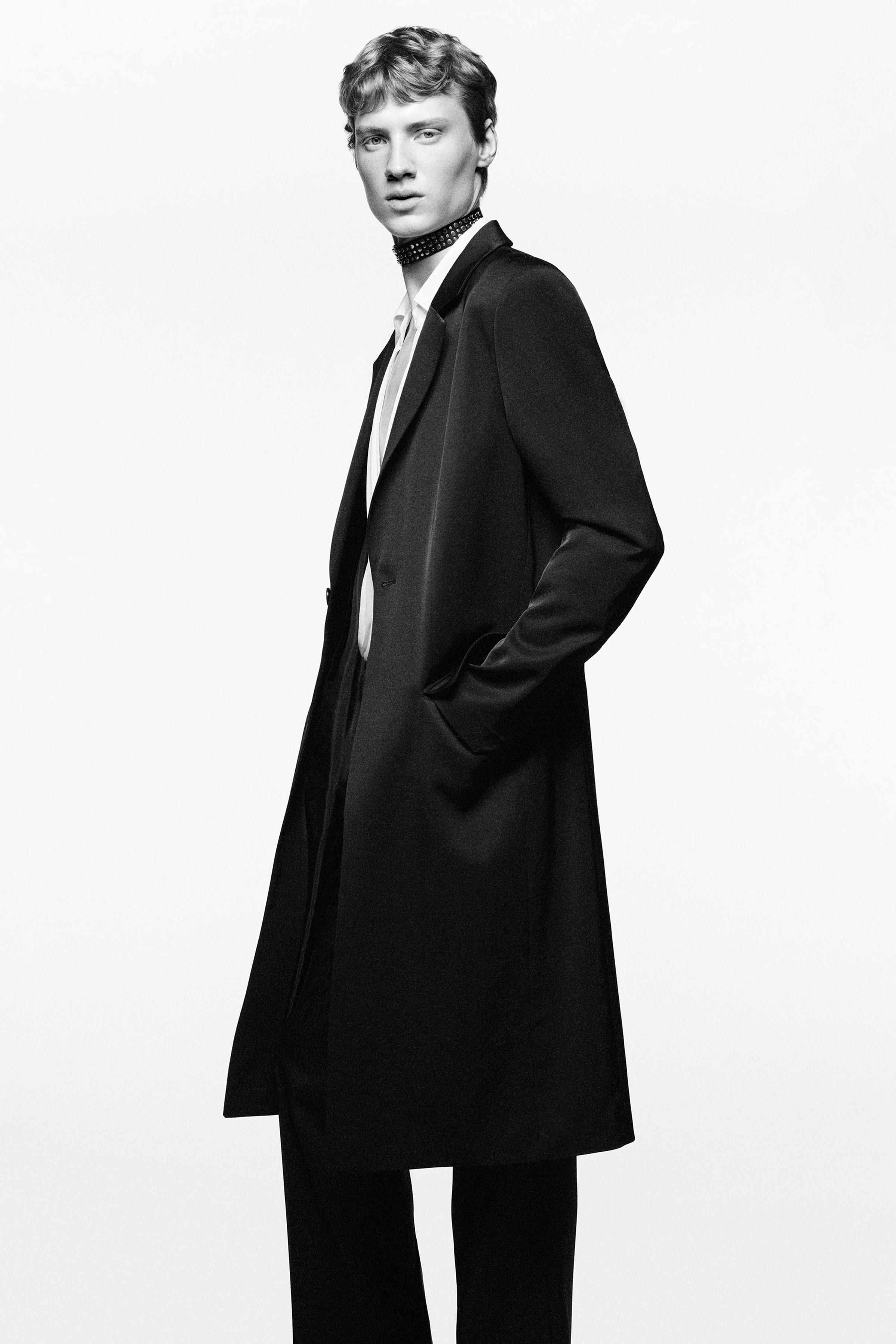 LUDOVIC DE SAINT SERNIN x ZARA FLOWY COAT