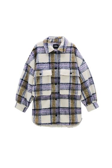 OVERSIZED PLAID OVERSHIRT