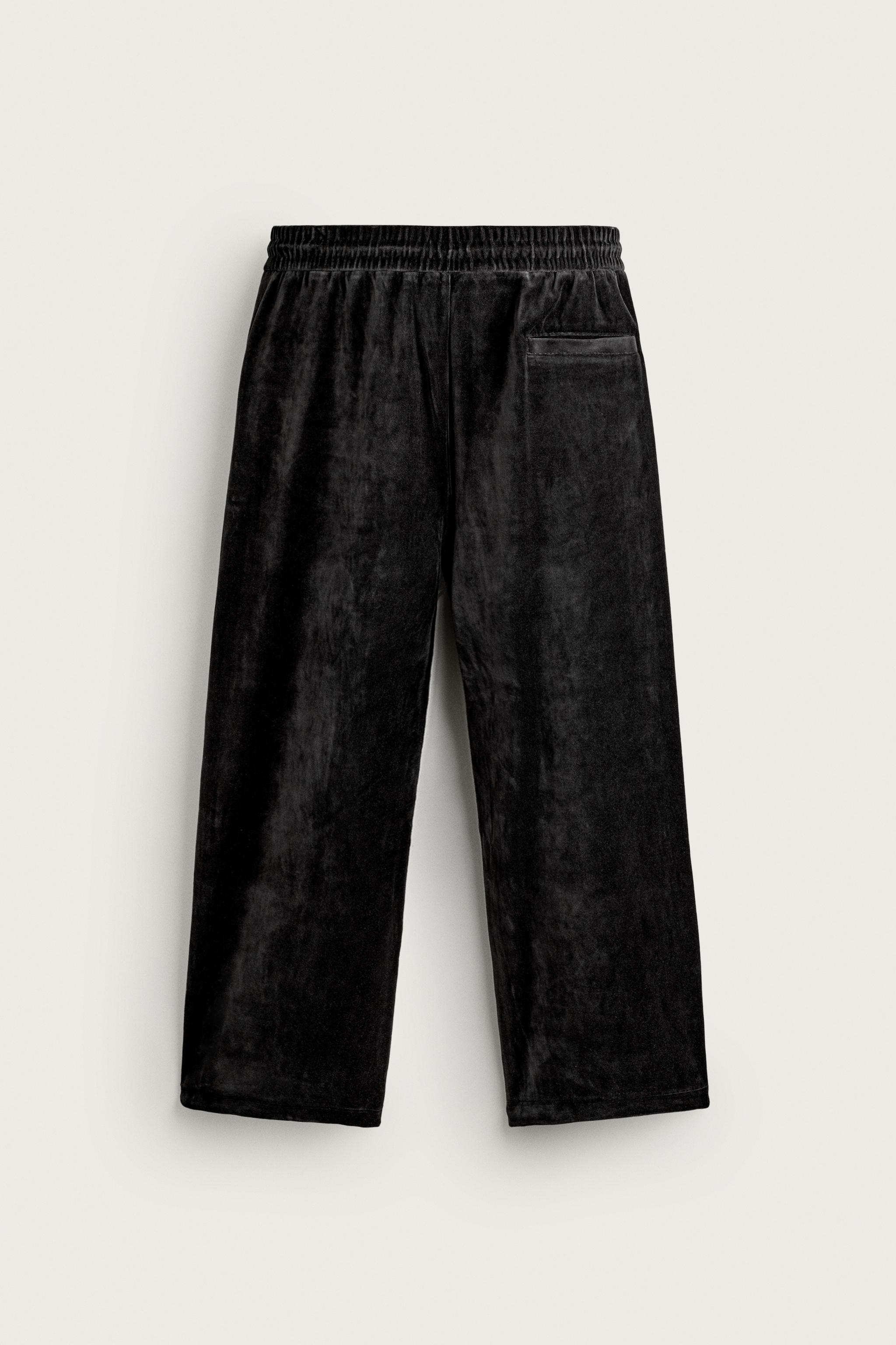 RETRO VELOUR TRACK PANTS