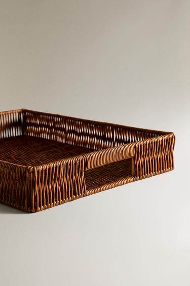 PANIER RECTANGULAIRE - Marron de Zara - Image 2