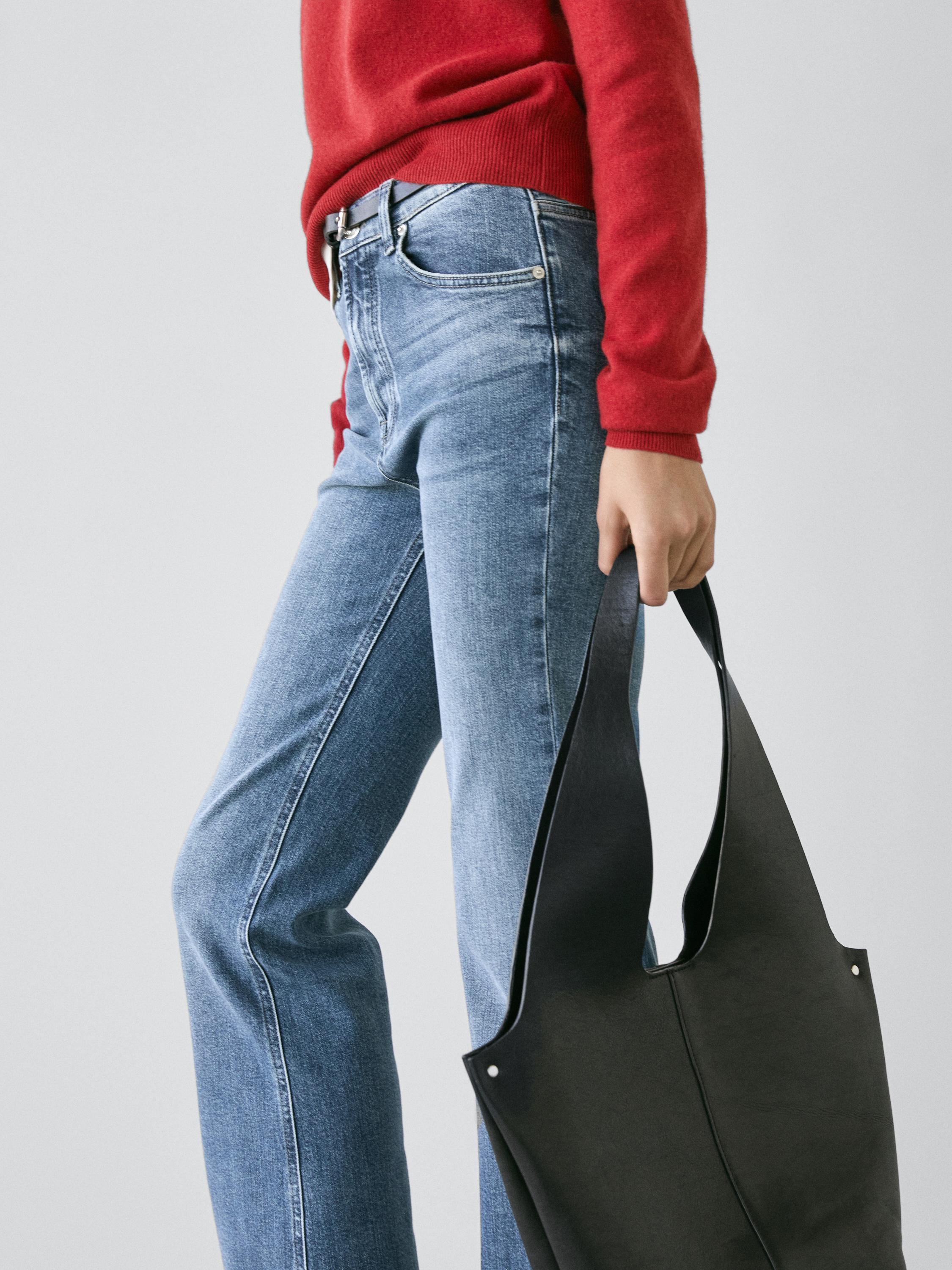 Skinny flare fit jeans