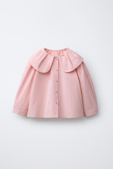CAMISA CUELLO BOBO - Rosa de Zara
