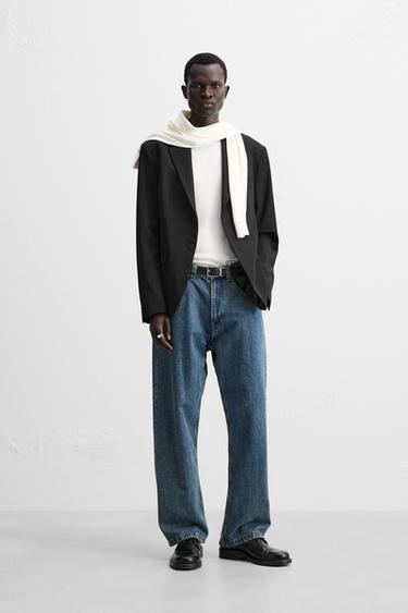 BLAZER DE TERNO COMFORT - Preto da Zara - Imagem 0