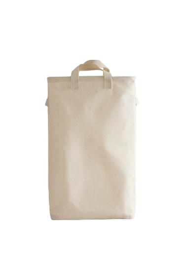 린넨 빨래 바구니 - Zara 라이트 베이지