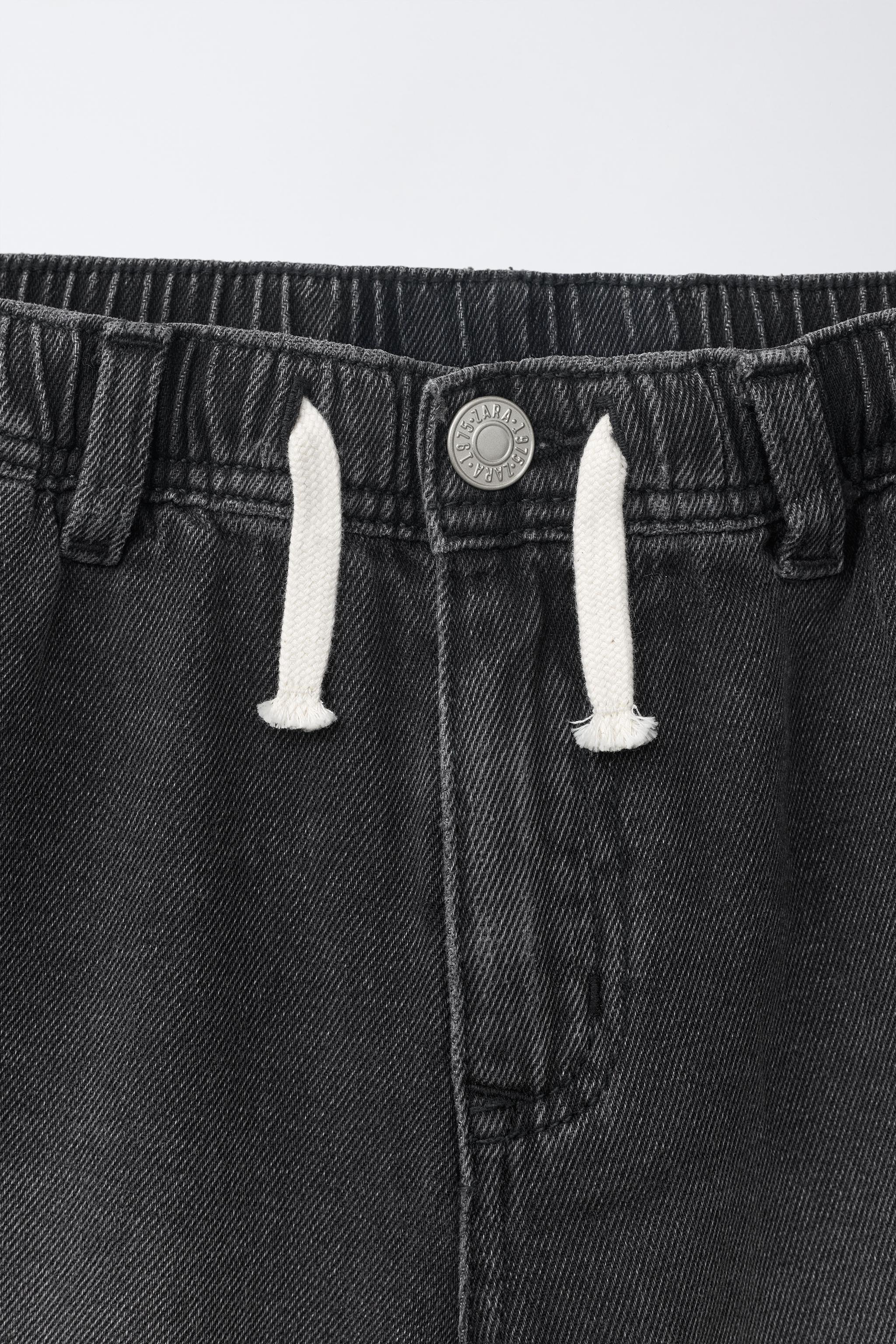 Детские шорты Zara FLOWY DENIM SHORTS — фото 3