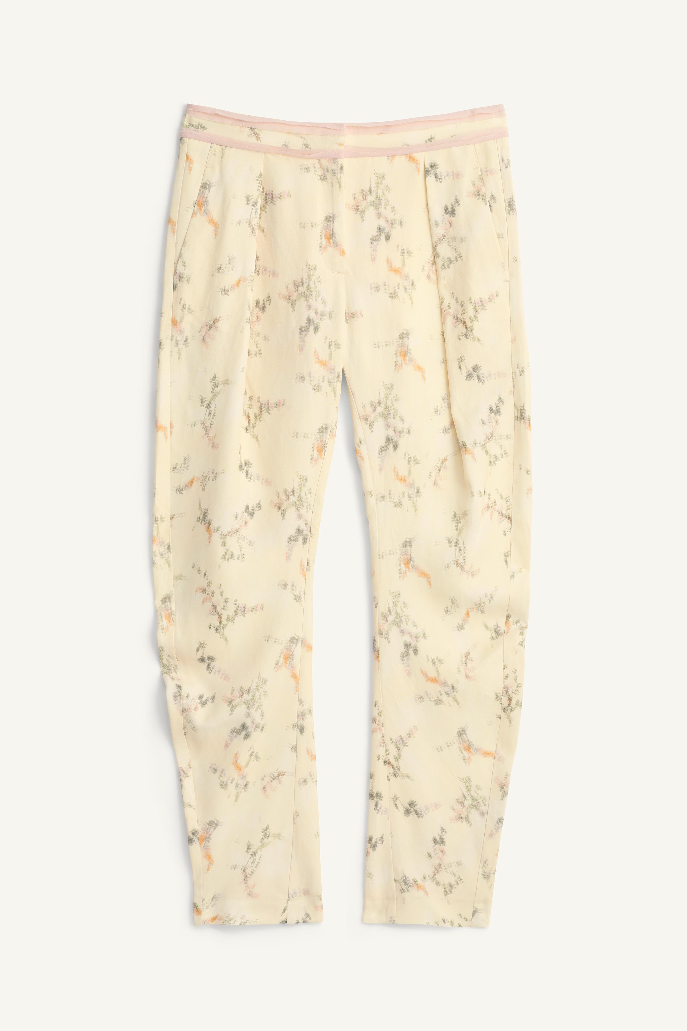 PANTALON IMPRIMÉ FLEURS ÉDITION LIMITÉE