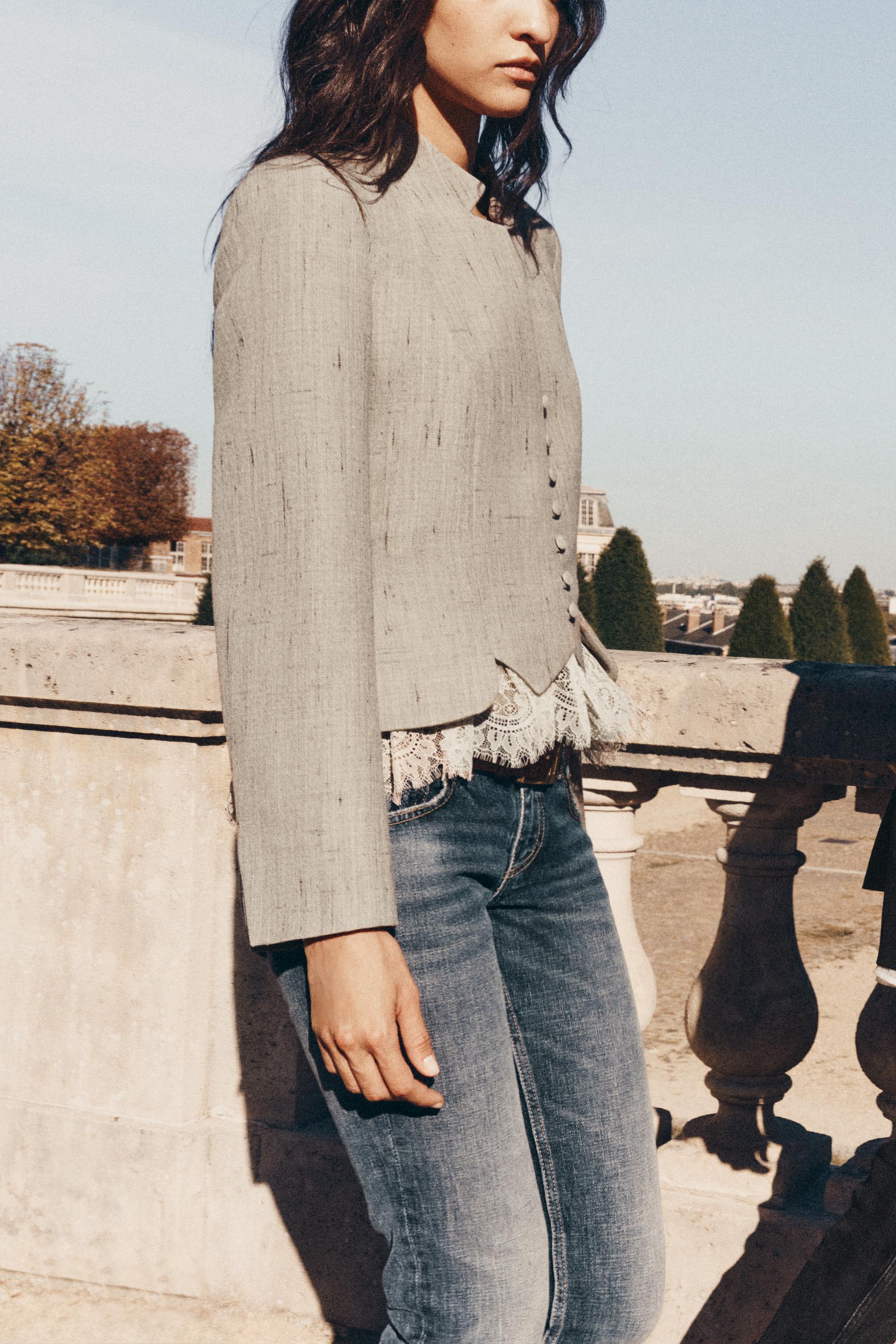 ZW COLLECTION WOOL BLEND BLAZER