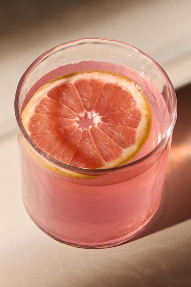 GOBELET VERRE MARTELÉ - Transparent de Zara