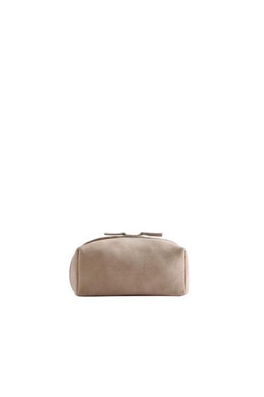 NECESER GAMUZA MEDIANO - Blanco Crudo de Zara