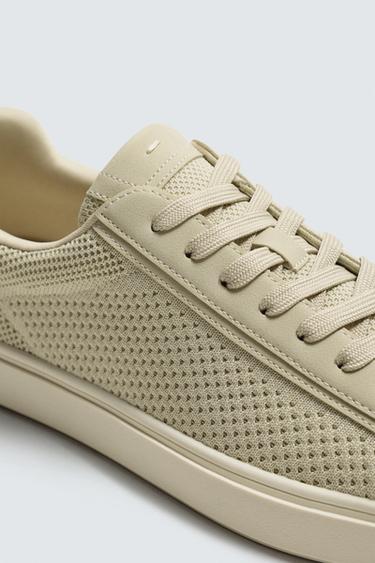 MESH TRAINERS - Sand Brown by Zara - Image 5