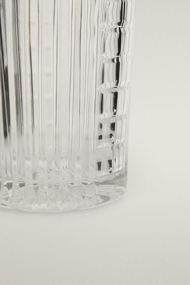 VERRE À SODA EN VERRE RELIEF - Transparent de Zara - Image 3