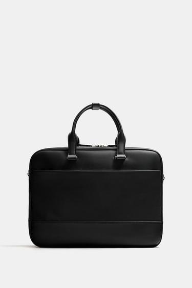 TEXTURE BRIEFCASE - Black by Zara