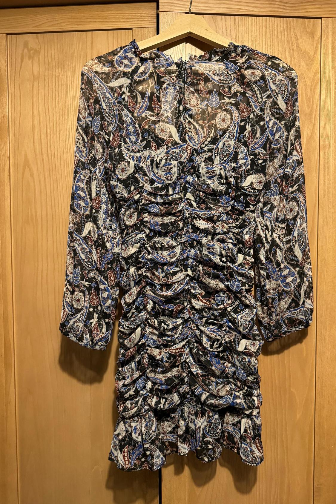 PAISLEY PRINT DRESS - Image 3