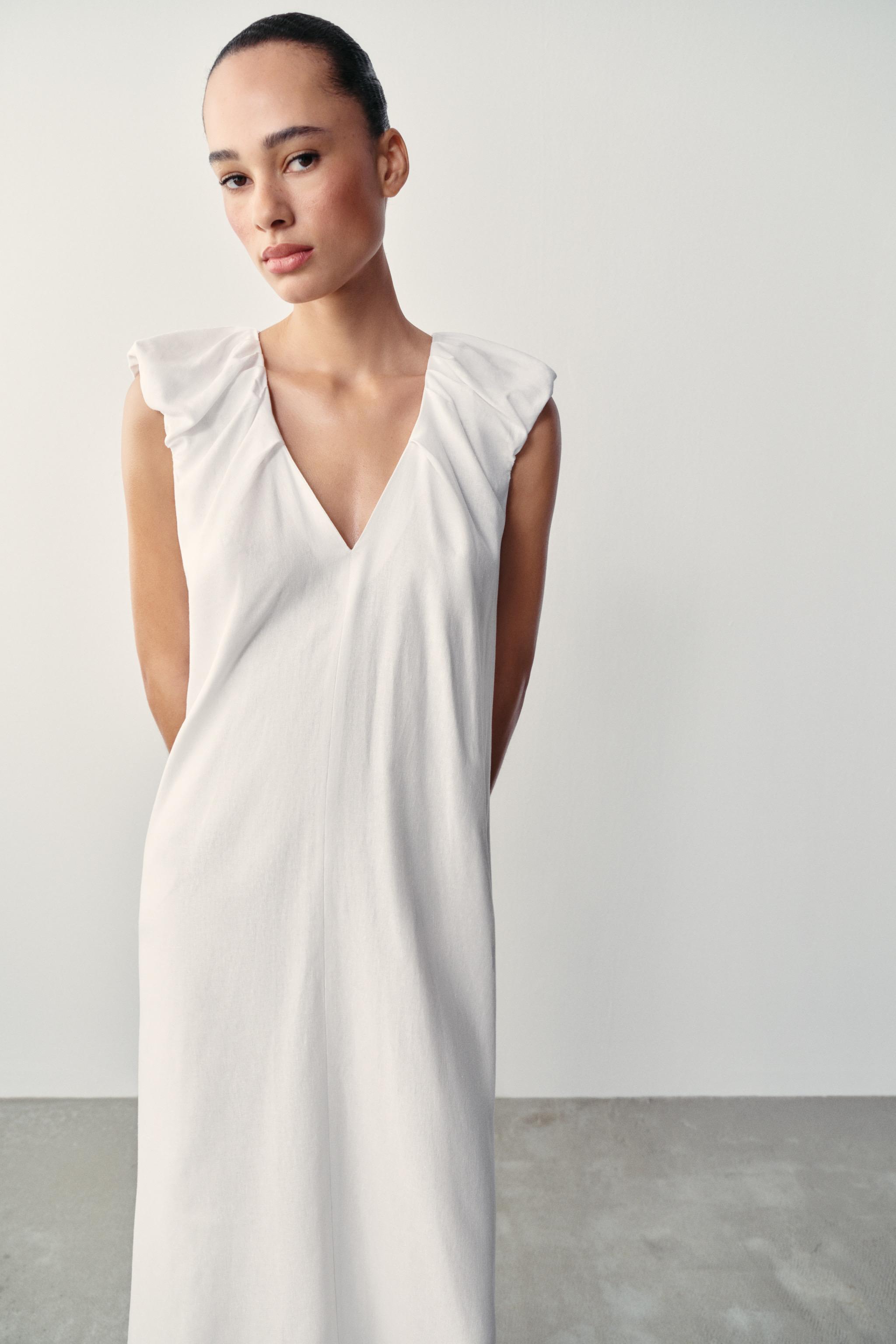 LINEN LONG DRESS