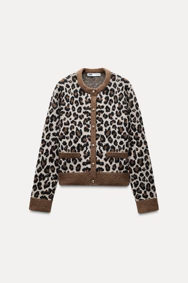 PLETOV BUNDA SE ZVECM AKROVM MOTIVEM - Leopard od Zara