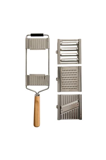 OAK MANDOLINE WITH REFILLS - بني فاتح الخاص بـ Zara