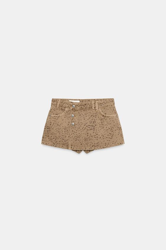 ANIMAL PRINT SKORT - only one by Zara - Image 0