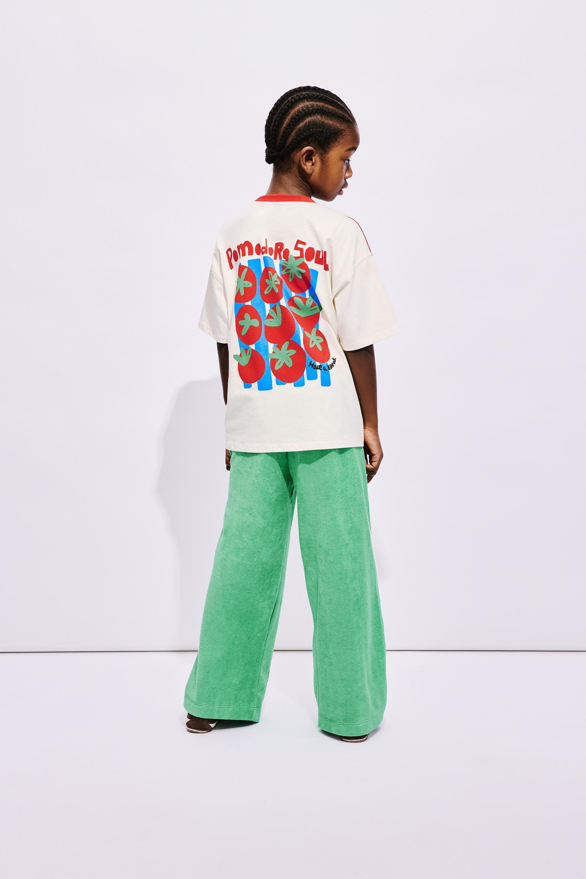 PANTALON WIDE LEG EFFET SERVIETTE