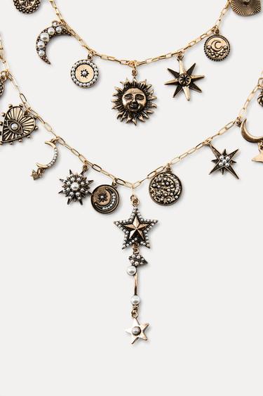 COLLIER À BERLOQUES - Doré de Zara - Image 1