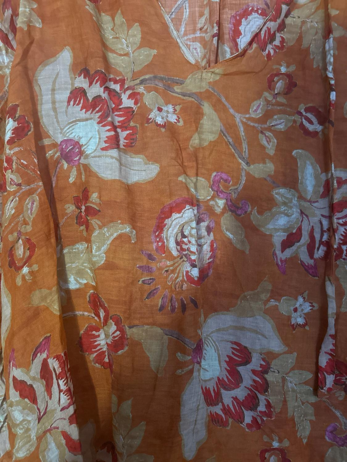 100% RAMIE CREASED SHIRT ZW COLLECTION - Image 3