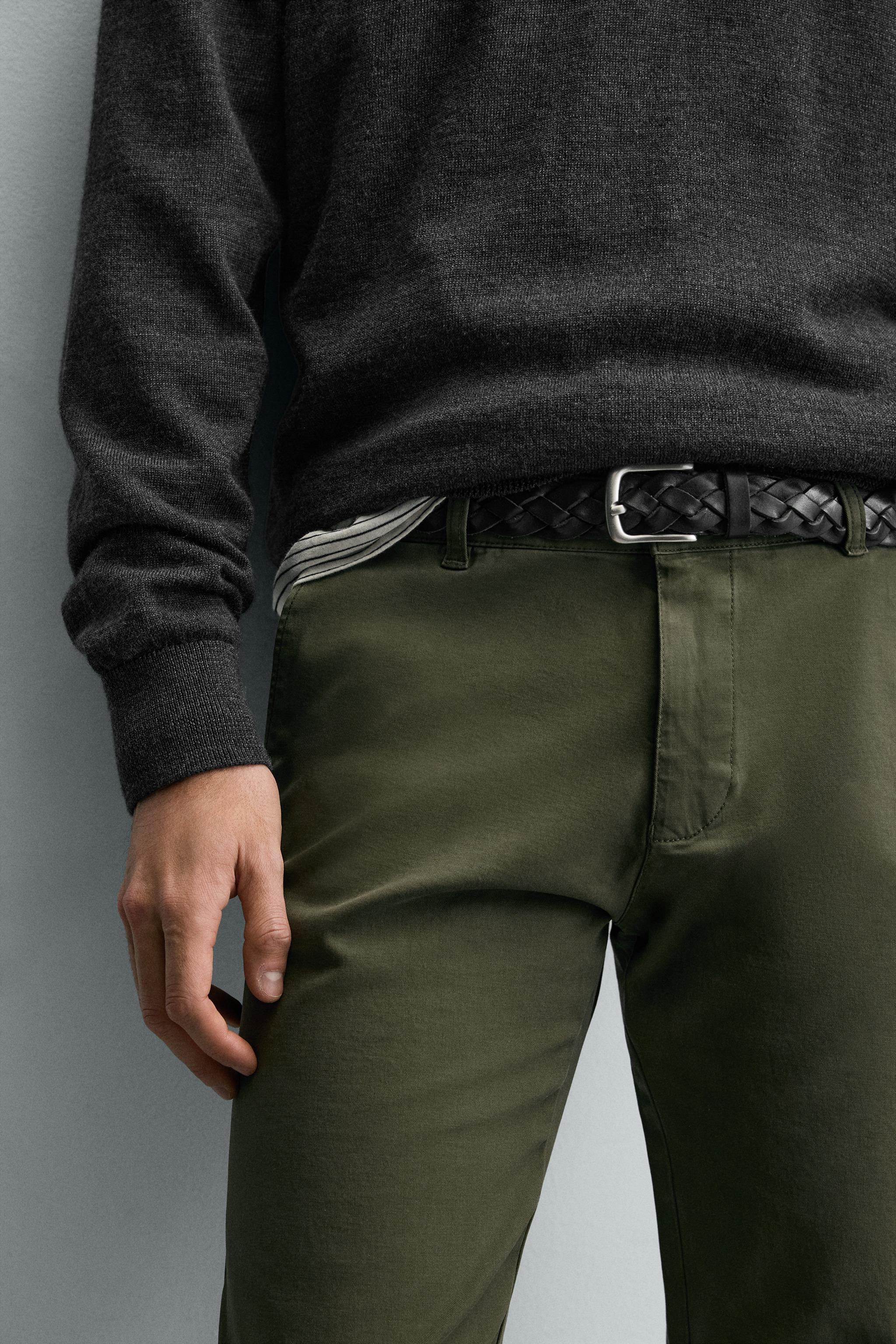 SKINNY CHINO PANTS