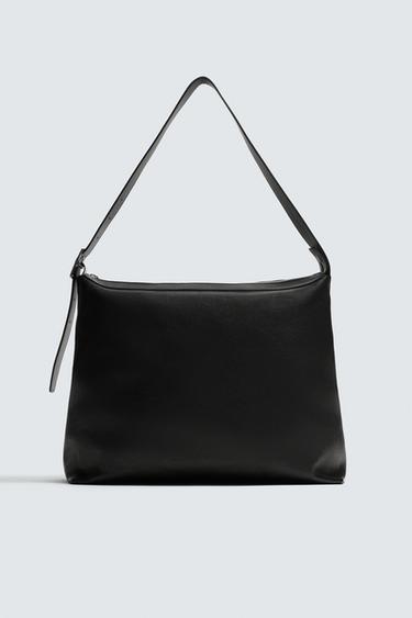 SAC SHOPPER EN CUIR ÉDITION LIMITÉE - Noir de Zara
