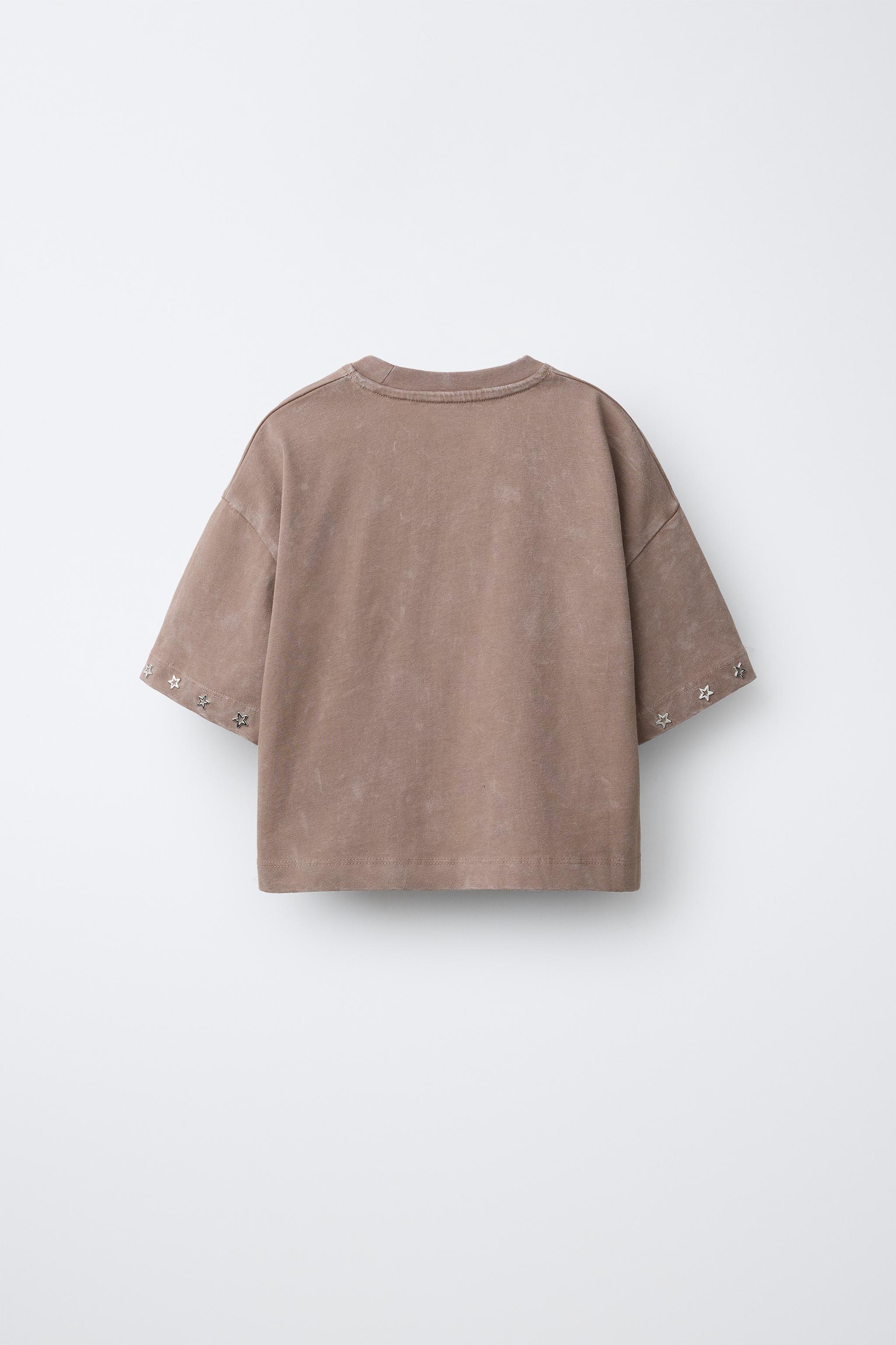 T-shirt Enfant Zara Taille 7-8 Ans - Occasion Très Bon état
