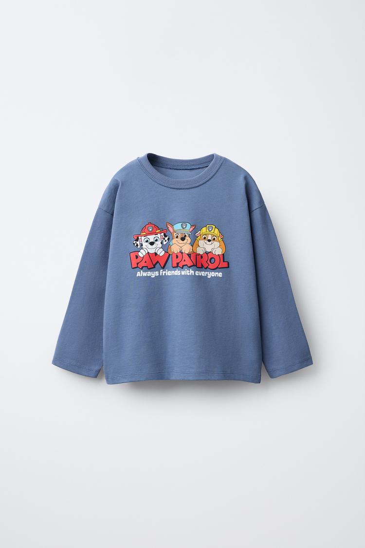 PAW PATROL™ PRINT T-SHIRT Blue ZARA United States