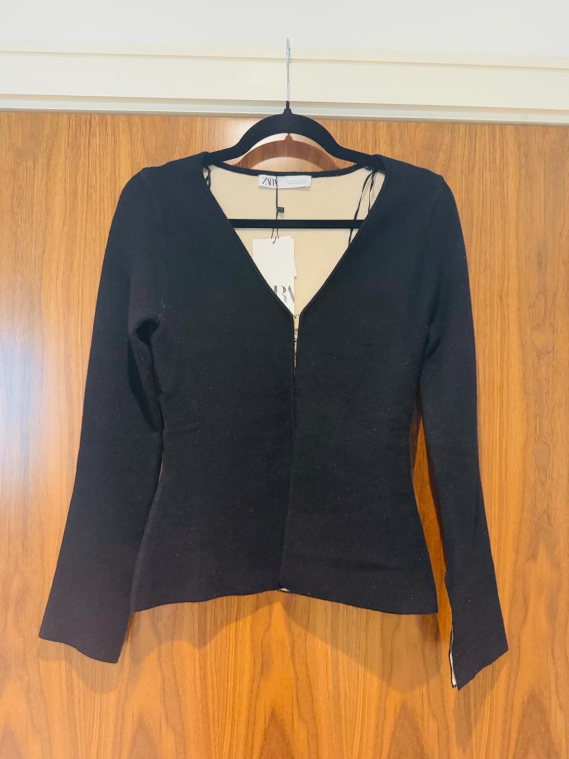 FITTED KNIT CARDIGAN - Image 4