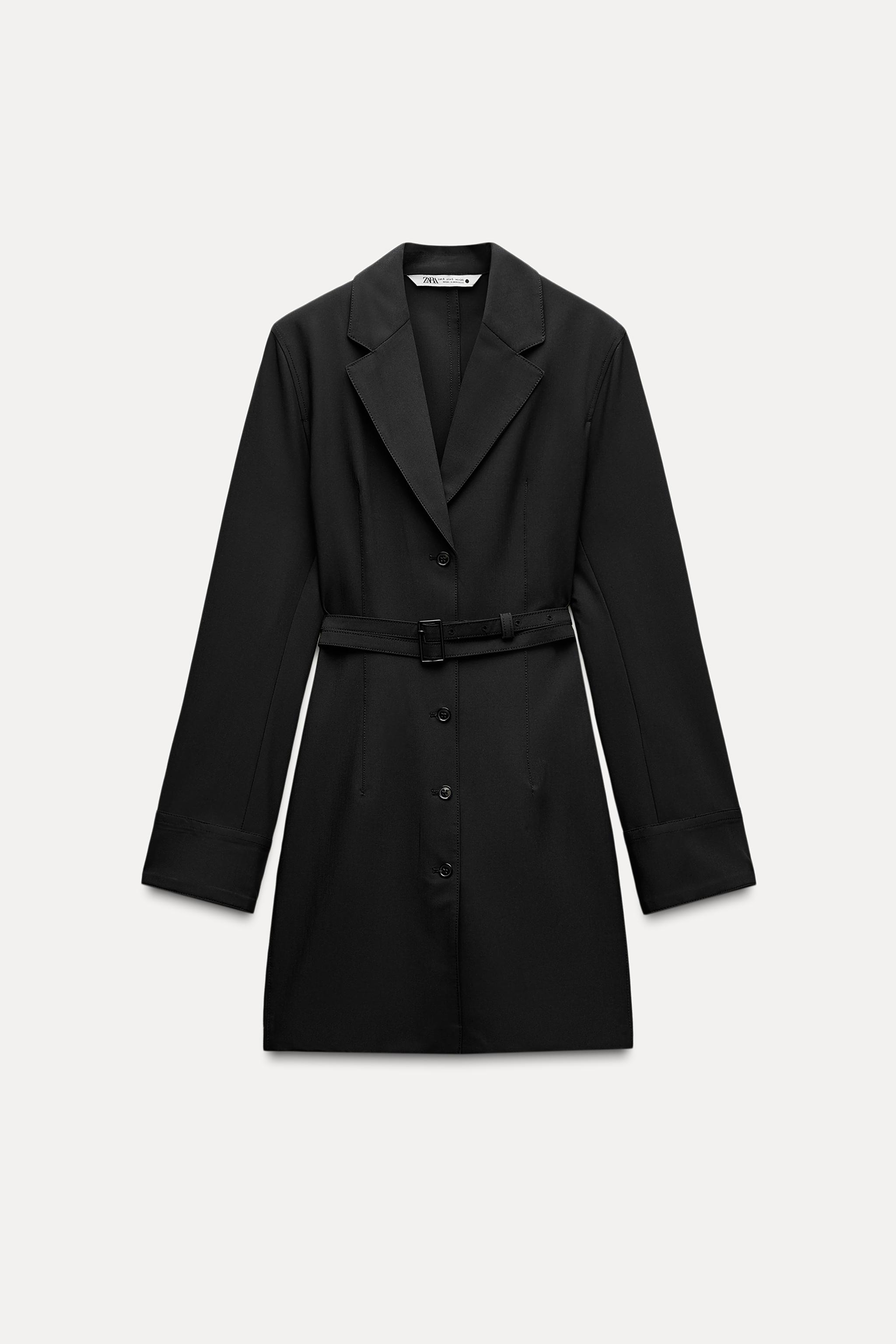 Zara deals belted shirtdress