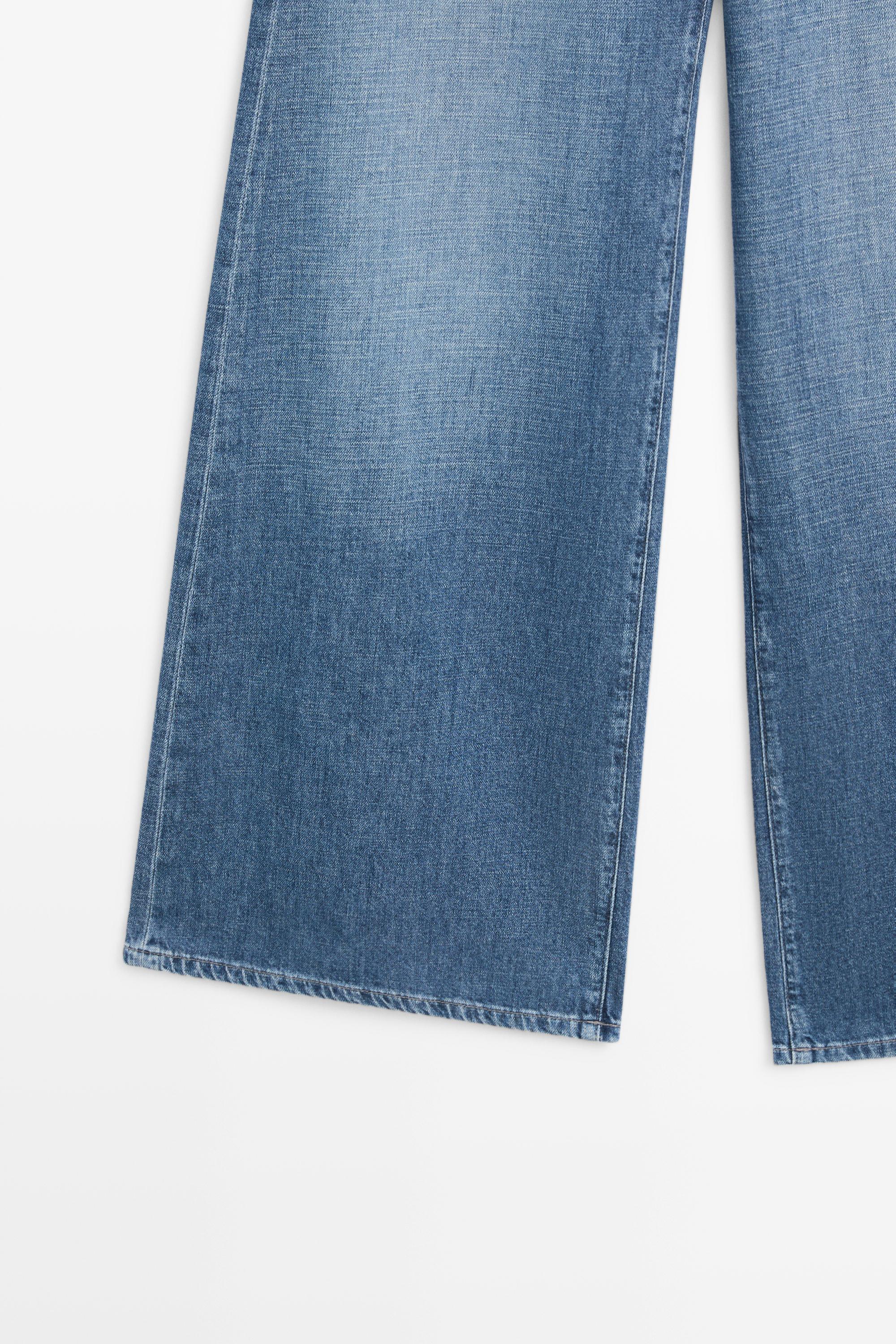 Loose-fit wide-leg jeans