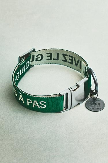 RUE DU BAC PET COLLAR - Green by Zara