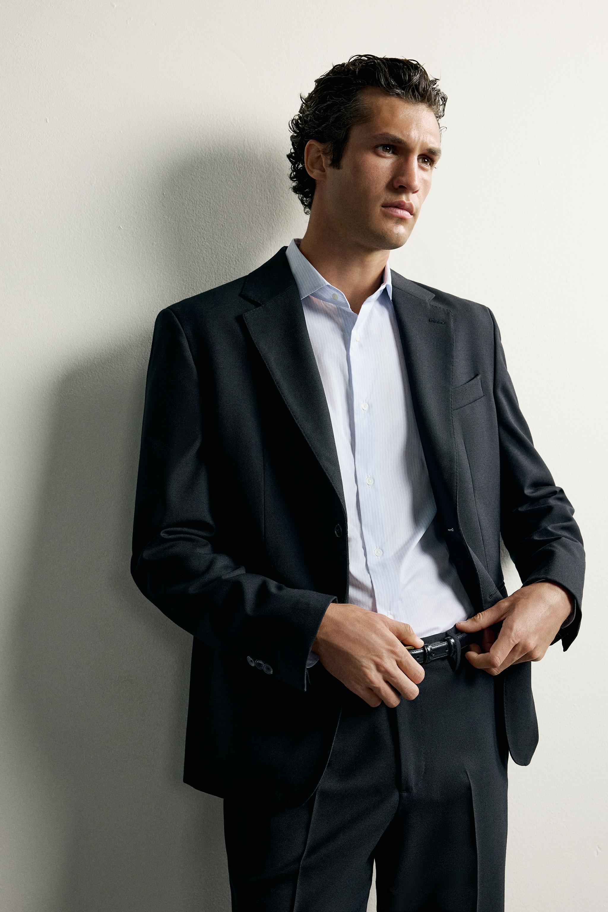 CHEMISE COUPE SLIM À RAYURES
