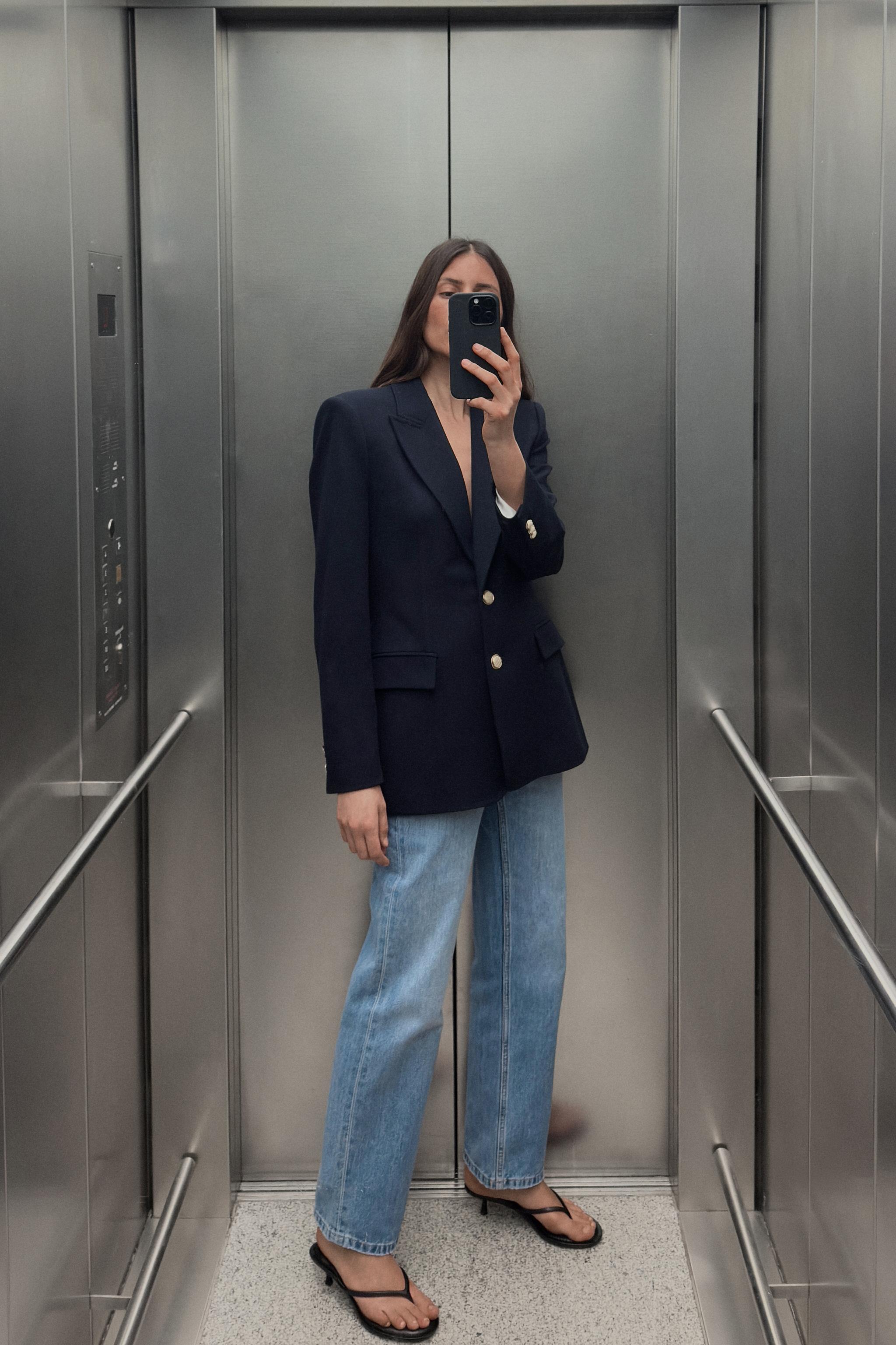 ZARA プレーンニットジャケット パデッドショルダー 02023105704-p.jpg?ts=
