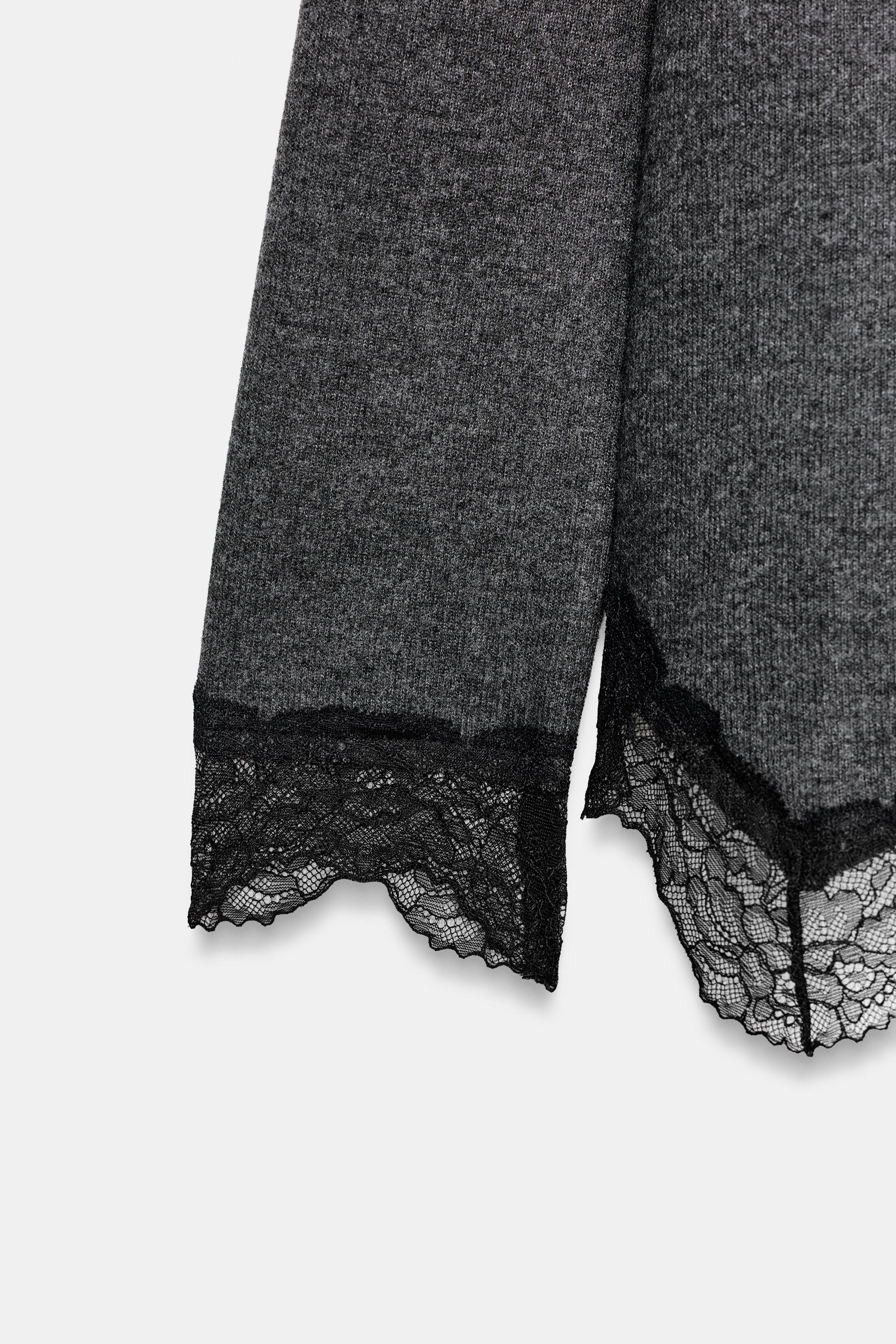 TOP EFFET DOUX EN DENTELLE