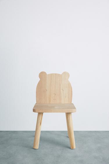 BEAR WOOD CHAIR - Light beige by Zara - Image 7