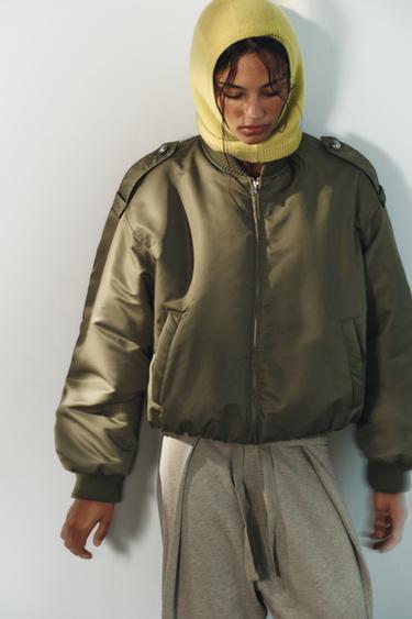 WOOL AND CASHMERE KNIT HOODIE — Lime 2
