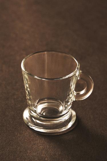 TRANSPARENT GLASS CAPPUCCINO CUP - 990 by Zara - Image 3