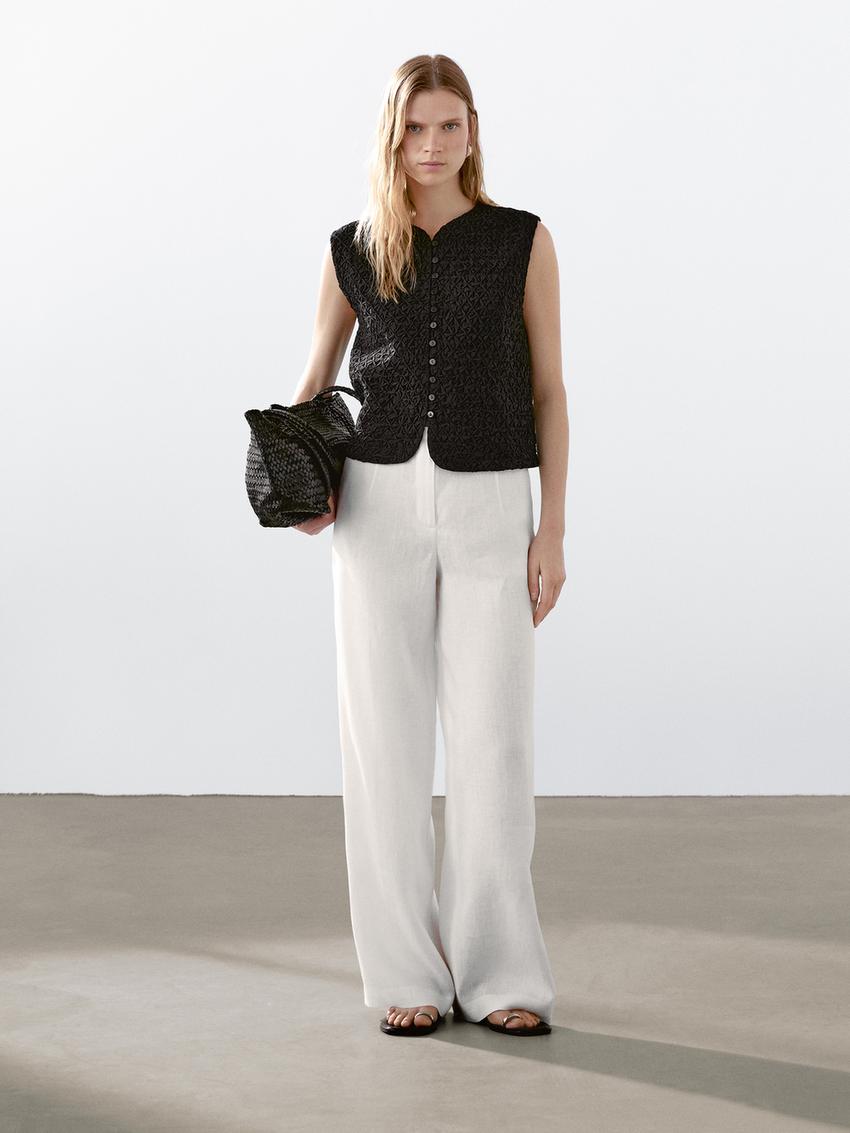 Embroidered waistcoat