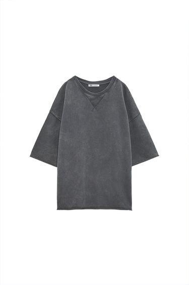 SHORT SLEEVE SWEATSHIRT